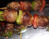 A picture of step 3 of Kofta shaslik(in different style).