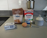 Foto del paso 1 de la receta: Crepes de espelta con queso batido, mermelada y pistachos