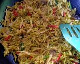 Foto langkah ke 5 dari resep Oseng Bunga Pepaya.