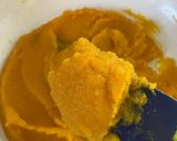 A picture of step 3 of Pumpkin Halwa #cookeverypart.