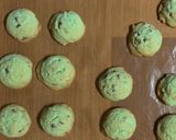 รูปขั้นตอนการทำที่ 9 ของ คุกกี้mint chocolate chips
