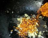 A picture of step 4 of Mangolian Beef.