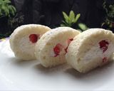 Foto langkah ke 6 dari resep White Roll Cake (Bolu Gulung Putih Telur Ekonomis).