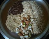 A picture of step 1 of Oats-Nuts-Seeds Bar.