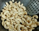 A picture of step 1 of Moong daal Panjeeri.