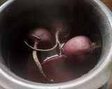 A picture of step 1 of Beetroot Lassi.