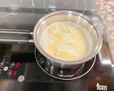Foto del paso 2 de la receta: “Pastel de la abuela”, relleno con crema pastelera de chocolate,