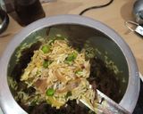 A picture of step 3 of Vegetable Pulao.