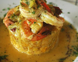 Foto del paso 3 de la receta: Mofongo relleno de camarones al ajillo
