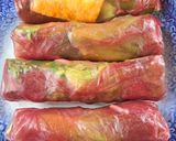 A picture of step 3 of Vegetarian Fresh Spring Rolls (Eat Clean).