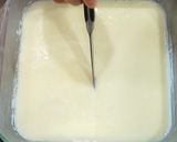 A picture of step 6 of Almond Tofu with Fruit Cocktail.