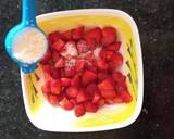 Fresh Strawberries Cobbler without Oven recipe step 2 photo