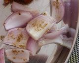A picture of step 2 of Traditional Panta Bhat Platter.