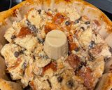 A picture of step 4 of Chocolate Milk Bread Pudding.