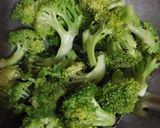 A picture of step 4 of Broccoli Stir fry with Besan.
