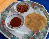 A picture of step 7 of Onion Rava Dosa (Onion Pancakes).