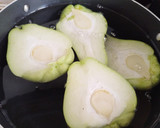 Foto del paso 1 de la receta: Chayotes a mi estilo