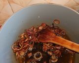 A picture of step 16 of Fish curry saved with fried onion rice.
