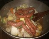 صورة لخطوة 1 من وصفة ارز بالخضر والشمبينيو والمرڨاز 🍵