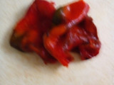 Como quitarle la piel a un pimiento