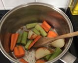 A picture of step 2 of Full of flavour Chicken noodle soup 🍜.