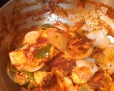A picture of step 9 of Paneer tikka masala gravy.