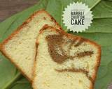 512. Marble Chiffon Cake #RabuBaru langkah memasak 13 foto