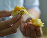 Hình bước làm 22 của món BÁNH TRUNG THU ĐÀI LOAN | NHÂN SẦU RIÊNG TRỨNG MUỐI TAN CHẢY