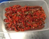 Une image de l'étape 4 de Merguez aux poivrons rouges, échalotes et herbes.