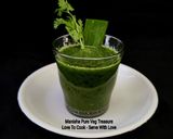 A picture of step 4 of Aloe Vera Coriander Tangy Detox Juice.