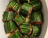 Une image de l'étape 8 de Courgettes farcies. Recette printanière à la djamicoo.
