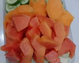 Foto langkah ke 1 dari resep Rujak Buah.