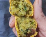 A picture of step 10 of Batakavada (authentic Gujarati taste).