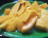 A picture of step 1 of Mango sweet.