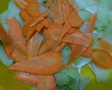 Hình bước làm 1 của món Susu cà rốt xào tỏi