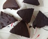 A picture of step 11 of Walnut Chocolate Brownie without egg.