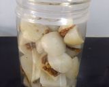 A picture of step 2 of Turnip Pickle.
