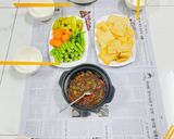 Hình bước làm 3 của món Bánh cơm nguội ăn kho quẹt 😋