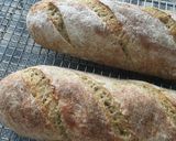 A picture of step 13 of Quick-to-Make No Knead French Style Bread with Oat & Lentil Flour.