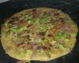 A picture of step 5 of Roti uttapam.
