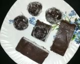 A picture of step 7 of Chocolate burfi using parle g biscuit 🍪.