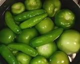 Foto del paso 1 de la receta: Chicharrón en salsa verde con espinacas