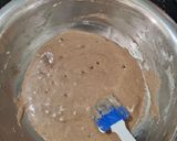 A picture of step 2 of Sooji Cake.