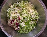 A picture of step 1 of Vegetable bhaji.