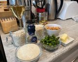 Foto del paso 3 de la receta: Risotto de ostiones, camarones y espárragos #Stilepiretta
