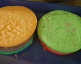 Foto langkah ke 2 dari resep Rainbow cake.