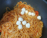 Foto del paso 3 de la receta: Spaghetti Pomodoro e Mozzarella