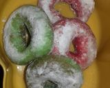 Foto langkah ke 6 dari resep Donuts Red Velvet&Pandan.