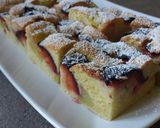 Szilvás pudingos piskóta mandulatejjel recept fázis 5 fotója