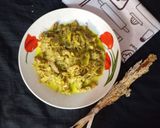 Foto langkah ke 4 dari resep Tumis Jantung Pisang.